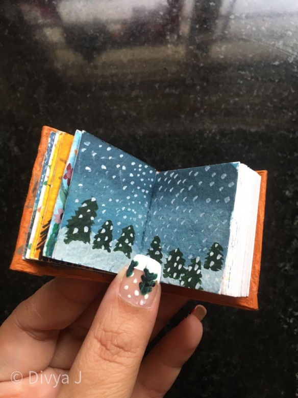 4×4 mini Watercolor book